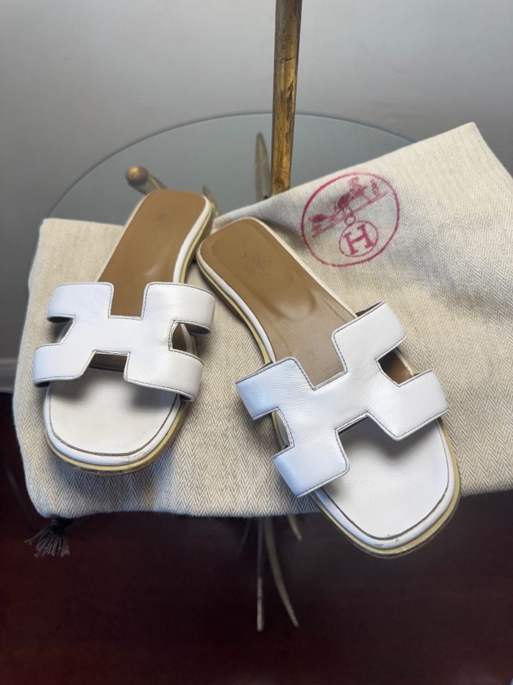 Hermes Oran Sandals